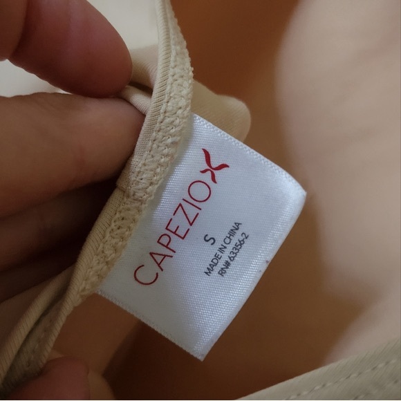 Camisole Leotard w  BraTek In Nude Size Small - Picture 13 of 13
